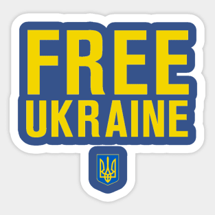 FREE UKRAINE Sticker